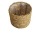 Pletený přírodní obal na květinu M - Ø 26*21 cm Clayre & Eef