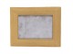 Rezavý antik fotorámeček s plastickým okrajem - 20*2*25 cm / 13*18 cm Clayre & Eef