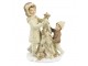 Vánoční dekorace děti u stromečku - 10*5*14 cm Clayre & Eef