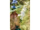 Dekorace umělá bílá květina Delphinium - 10*10*94 cm J-Line by Jolipa