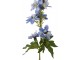 Dekorace umělá modrá květina Delphinium blue - 10*10*94 cm J-Line by Jolipa