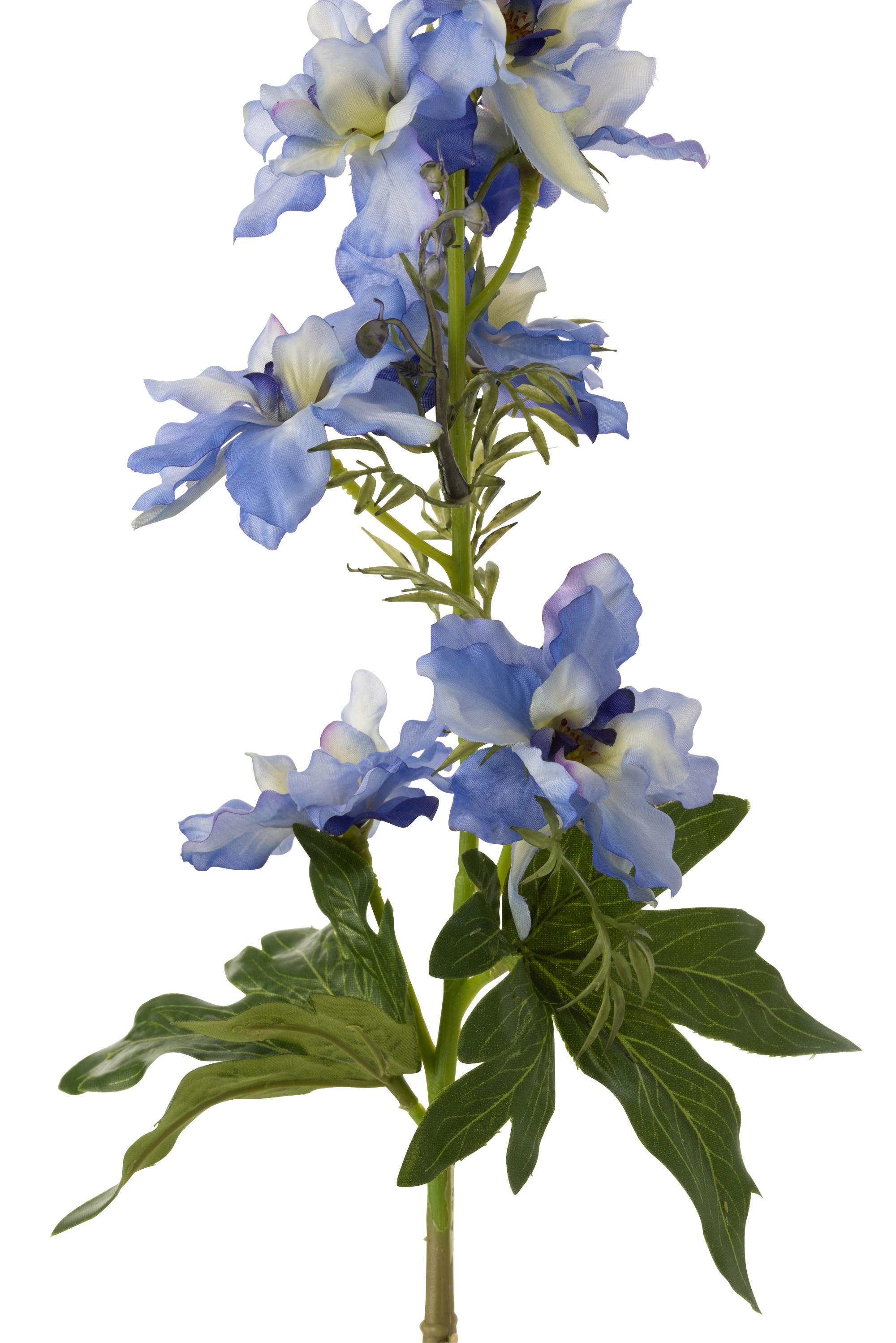 Dekorace umělá modrá květina Delphinium blue - 10*10*94 cm J-Line by Jolipa Dekorace umělá modrá květina Delphinium blue - 10*10*94 cm J-Line by Jolipa