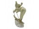 Dekorace chlapec na lyžích - 14*6*19 cm Clayre & Eef