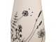Béžová bavlněná utěrka s květinami Flora And Fauna - 50*70 cm Clayre & Eef