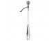 Stříbrná kovová obouvací lžíce s golfovým míčkem - 5*4*48 cm Mars & More 