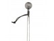 Stříbrná kovová obouvací lžíce s golfovým míčkem - 5*4*48 cm Mars & More 