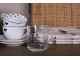 Béžový bavlněný ubrus s květinami Flora And Fauna - 150*250 cm Clayre & Eef