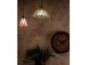 Závěsná lampa Tiffany Flowerbell pink - 18*15*115 cm E14/max 1*25W Clayre & Eef