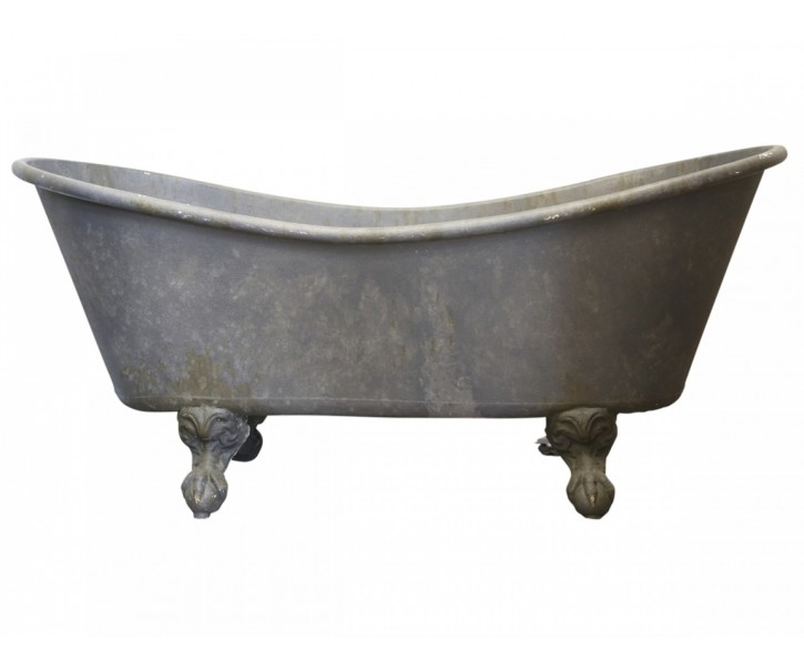 Kovová dekorační vana ve starém franc.stylu Bathtub - 129*56*59cm Chic Antique