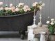 Kovová dekorační vana ve starém franc.stylu Bathtub - 129*56*59cm Chic Antique
