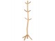 Dřevěný volně stojící věšák s 6-ti háčky Branches - 65*65*185 cm J-Line by Jolipa