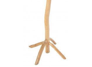Dřevěný volně stojící věšák s 6-ti háčky Branches - 65*65*185 cm