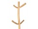 Dřevěný volně stojící věšák s 6-ti háčky Branches - 65*65*185 cm J-Line by Jolipa