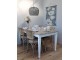 Přírodní ratanová židle s výpletem Old French chair - 45*40*88 cm Chic Antique