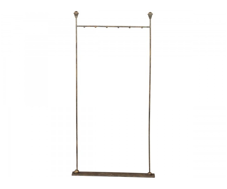 Bronzová antik závěsná šperkovnice na šperky a řetízky Vio - 33*6*65 cm Chic Antique