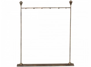 Bronzová antik závěsná šperkovnice na šperky a řetízky Vio - 33*6*37 cm