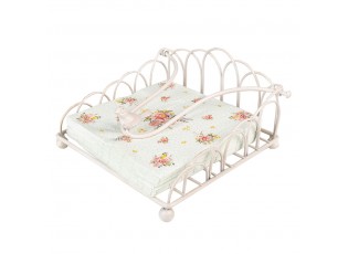 Papírové ubrousky s kvítky a ptáčkem Cheerful Birdie - 33*33 cm (20ks)