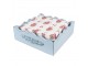 Bílé papírové ubrousky s dortíčky Cherry Cupcake - 33*33 cm (20ks) Clayre & Eef