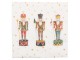 Papírové kapesníky s Louskáčky Happy Little Christmas - 33*33 cm (20ks) Clayre & Eef