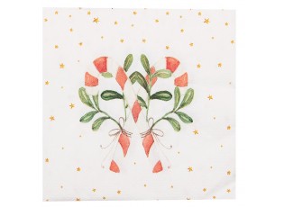 Papírové kapesníky s lízátky Happy Little Christmas - 33*33 cm (20ks)