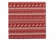 Červené papírové ubrousky Nordic Christmas - 33*33 cm (20ks) Clayre & Eef