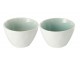 Sada 2ks modrá miska Apero - Ø 10*6 cm J-Line by Jolipa