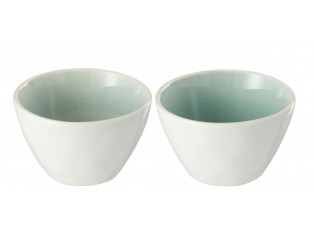 Sada 2ks modrá miska Apero - Ø 10*6 cm