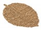 Přírodní pletené prostírání z mořské trávy ve tvaru listu - 51*2*32cm J-Line by Jolipa