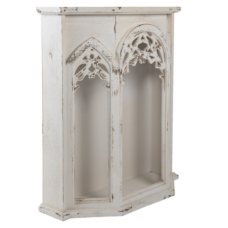 Nástěnná vintage dřevěná skříňka Emily - 76*26*82 cm Clayre & Eef Nástěnná vintage dřevěná skříňka Emily - 76*26*82 cm Clayre & Eef
