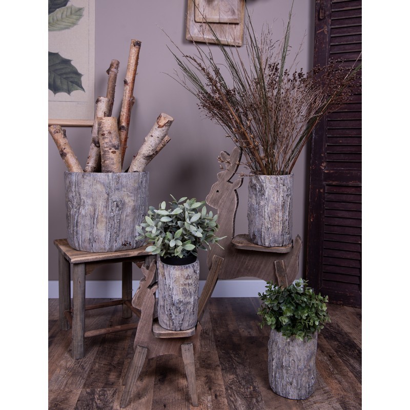 Dekorační dřevěná stolička na květiny Jelen - 38*15*68 cm Clayre & Eef Dekorační dřevěná stolička na květiny Jelen - 38*15*68 cm Clayre & Eef