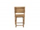 Přírodní bambusová skládací židle Bamboo Pliable - 54*45*85cm J-Line by Jolipa