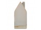 Béžový porcelánový domek s LED světýlky - 7*6*15 cm Clayre & Eef
