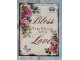 Nástěnná kovová cedule Bless this house with Love - 25*33 cm Ostatn&iacute;