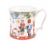 Porcelánový vánoční hrnek s Louskáčky - 13*9*9 cm / 414 ml Clayre & Eef