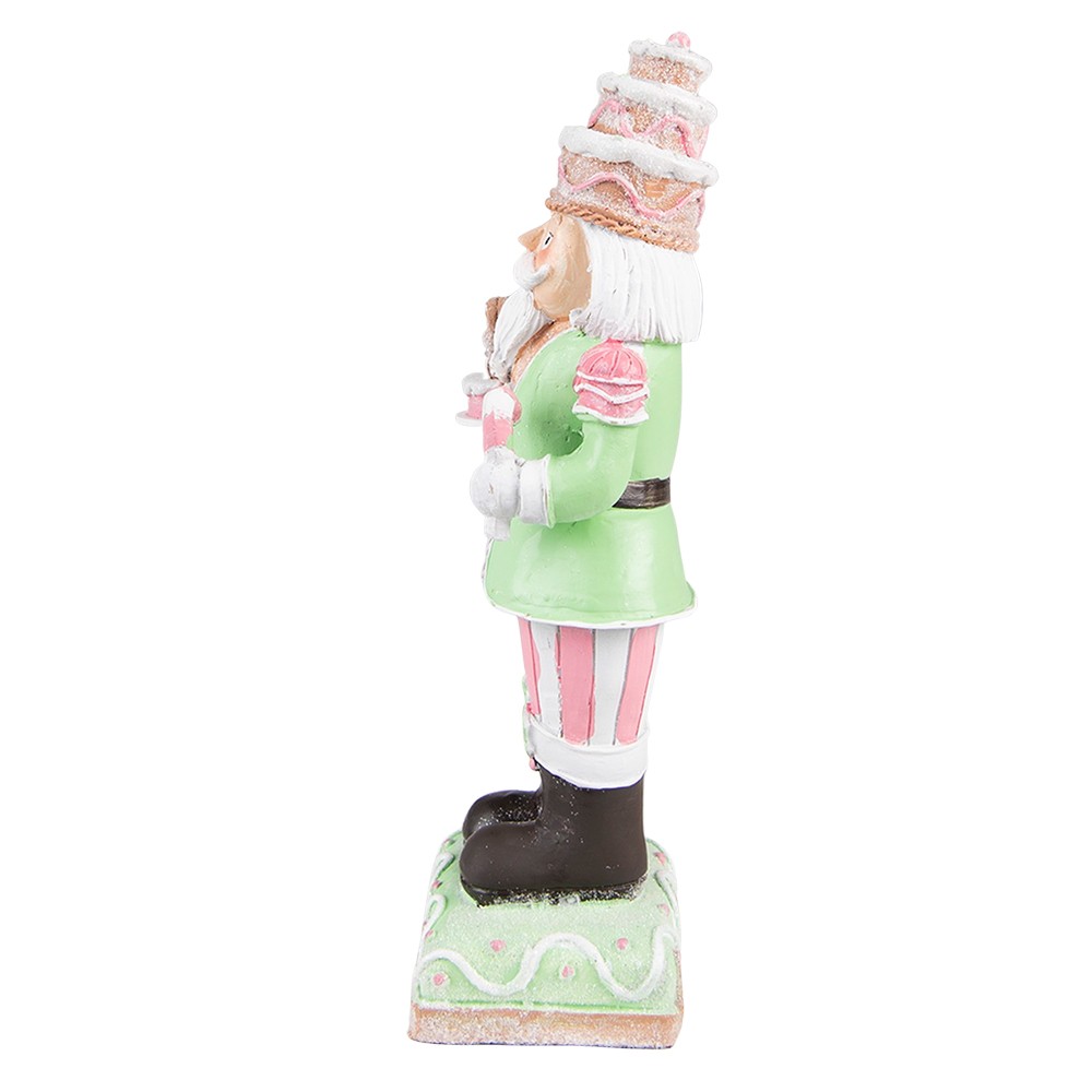 Dekorace barevný Louskáček s perníčkem - 9*6*24 cm Clayre & Eef Dekorace barevný Louskáček s perníčkem - 9*6*24 cm Clayre & Eef