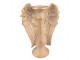 Zlatý antik svícen s andělskými křídly Wings - 24*12*33 cm Clayre & Eef