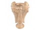 Zlatý antik svícen s andělskými křídly Wings - 24*12*33 cm Clayre & Eef