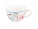 Porcelánový šálek s podšálkem Meadow - 12*8*10 cm / Ø15*2 cm / 230 ml Clayre & Eef