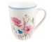 Barevný porcelánový hrneček s květy Meadow - 12*8*10 cm / 356 ml Clayre & Eef