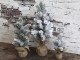 Zasněžený vánoční stromek v jutě Fleur Fir Snow - 45cm Chic Antique