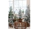 Zasněžený vánoční stromek v jutě Fleur Fir Snow - 45cm Chic Antique