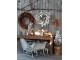 Zasněžený vánoční stromek v jutě Fleur Fir Snow - 30cm Chic Antique