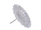Zinkový antik zapichovací stojan na svíčku na věnec - Ø 10*6 cm Chic Antique