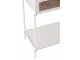 Bílý antik kovový policový regál se šuplíkem Valio White - 55*37*185cm J-Line by Jolipa