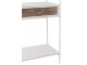 Bílý antik kovový policový regál se šuplíkem Valio White - 55*37*185cm J-Line by Jolipa