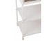 Bílý antik kovový konzolový stůl se šuplíky Valio White - 75*38*84cm J-Line by Jolipa