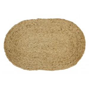 Přírodní jutový oválný koberec Nio - 75*45*1cm
