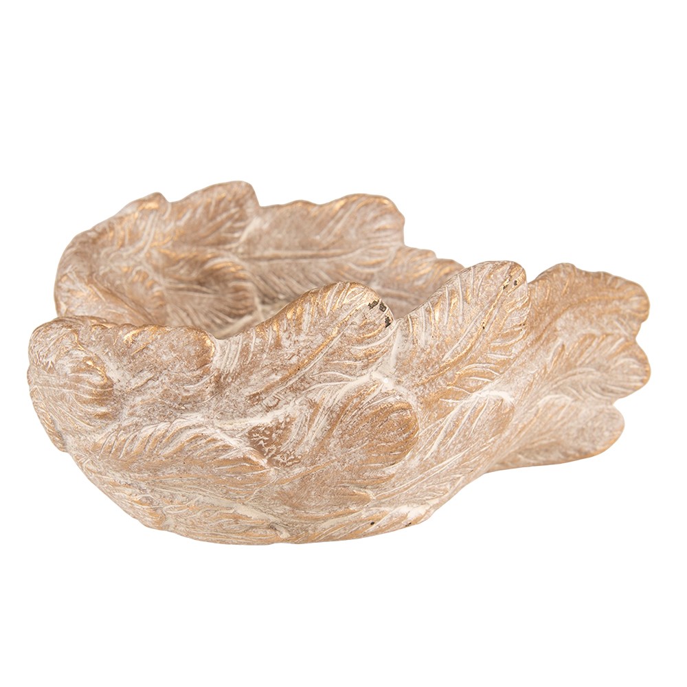 Zlatý antik květináč andělská křídla Angel wings - 23*25*10 cm Clayre & Eef Zlatý antik květináč andělská křídla Angel wings - 23*25*10 cm Clayre & Eef
