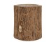 Přírodní květináč z kmene stromu Paulownia - Ø 28*32cm J-Line by Jolipa