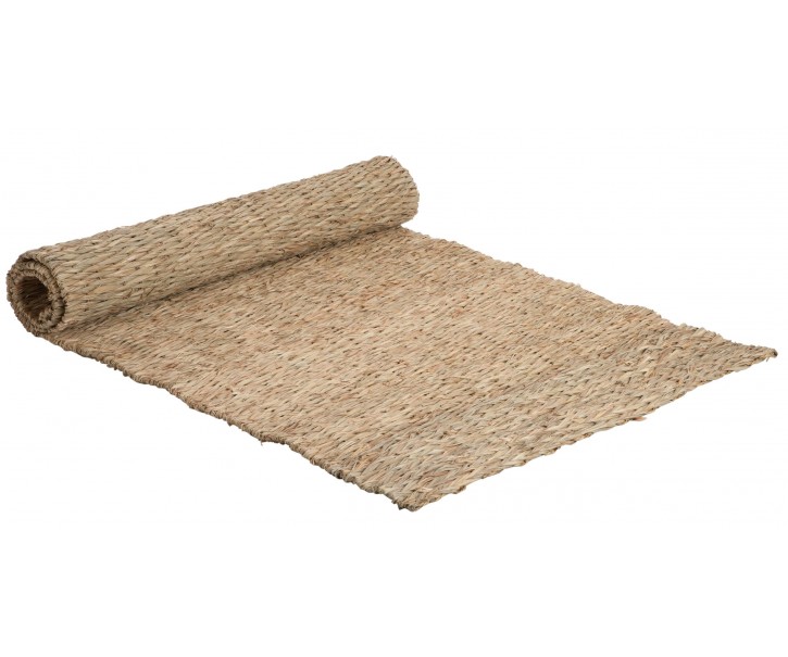 Přírodní obdélníkový koberec z mořské trávy Pad Straw - 50*100cm J-Line by Jolipa